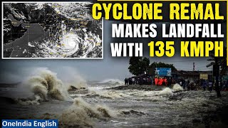 Cyclone Remal Latest Massive Storm Flattens Homes In West Bengal Trains Flights Affected [upl. by Kcin34]