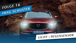 🌦So stellt man Lichtsensor  Regensensor bei Mazda richtig ein  16 Frag Schuster [upl. by Oijimer]