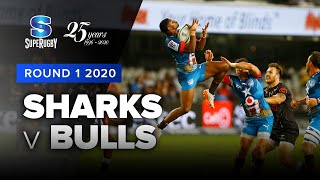 Super Rugby 2020  Sharks v Bulls  Rd 1 Highlights [upl. by Hsejar714]