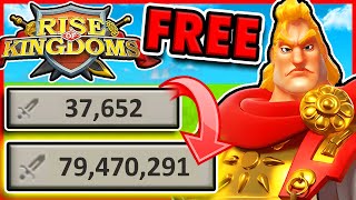 Is THIS The BEST F2P Account in Rise of Kingdoms Rise of Kingdoms F2P Tips amp Guide 2023 [upl. by Lirpa]