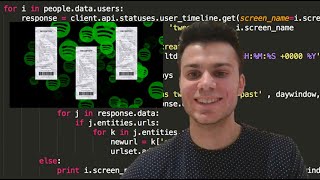 SPOTIFY WRAPPED USING THE SPOTIFY API TO CODE RECEIPTIFY [upl. by Brantley]