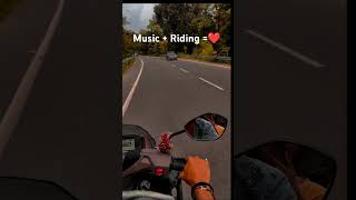 Riding with music is ❤️ love bike speed music alone status dilibadat ytshorts mercydiv [upl. by Laverna]