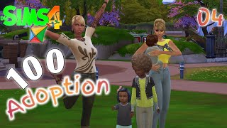 WIR adoptieren ein MÄDCHEN 🥹 Die Sims 4  100 Adoption Challenge  natiko 4 [upl. by Alburg]