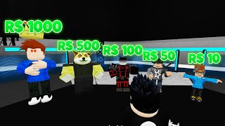 BATTLE FOR BUX 2 competition with BurritoDog in Roblox Boxing League [upl. by Gilburt490]