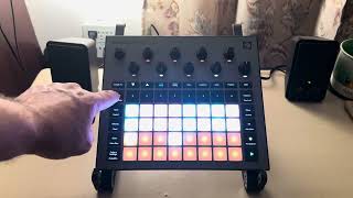 Novation Circuit Rhythm noodling [upl. by Mohun]