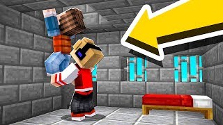 ESCAPEI DA PRISÃO COM MEU AMIGO NO MINECRAFT [upl. by Ashlen]