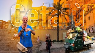 Sicilys Cefalu Walking Tour  Discover the Beauty in 4k [upl. by Sumer]