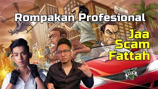 JAA SCAM FATTAH Rompakan Profesional  GTA V [upl. by Lennor]