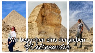 Auf eigene Faust zu den Pyramiden von Gizeh und der Sphinx  Backpacking Ägypten [upl. by Adnerad]