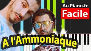 🎹 PNL A lammoniaque Piano FACILE AUDIO Rap PAROLES LYRICS [upl. by Mulac]