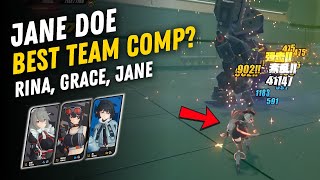 Best Team Comp for Jane Doe Rina Grace Jane Gameplay [upl. by Utta615]