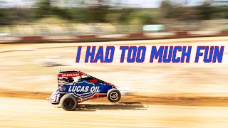 Testing a Dirt Midget for the FIRST TIME  Chili Bowl 25 [upl. by Wolfe]