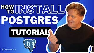 How to Install PostgreSQL on Windows 10 or 11 postgres javascript python tutorial nodejs mysql [upl. by Imerej]