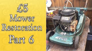 £5 mower restoration part 6 smallenginenation [upl. by Gibson]