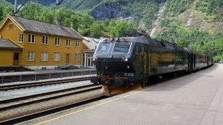 Flam Railway Norwegian Fjords Cruise [upl. by Enymsaj]