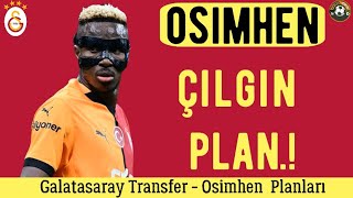 Galatasaray Transfer⚽️ Osimhen Galatasaray Bonservis Planı galatasaray osimhen futbol [upl. by Cuthburt537]