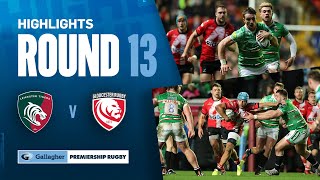 Leicester v Gloucester  HIGHLIGHTS  Down To The Wire  Gallagher Premiership 202324 [upl. by Aivatnuhs]