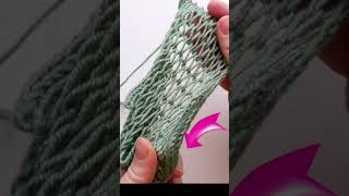 Dieses Strickmuster wird Sie umhauen Schauen Sie bis zum Ende strickzauber knitting [upl. by Fin587]