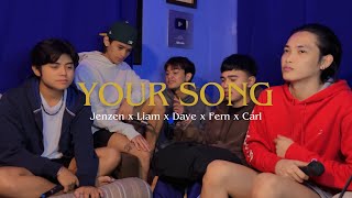 Your Song  Parokya ni Edgar  Jenzen x Liam x Dave x Fern x Carl Cover [upl. by Rashidi]