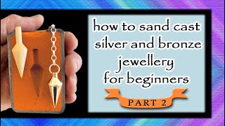 Delft clay casting silver and bronze jewellery tutorial a detailed Guide for beginners part 2 [upl. by Cailean]