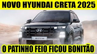 NOVO HYUNDAI CRETA 2025 MUDOU DA ÁGUA PARA O VINHO NOVO MOTOR TURBO [upl. by Angi371]