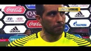 Chile vs Alemania 01 Declaraciones Claudio Bravo Final Copa Confederaciones 02072017 [upl. by Ayana]