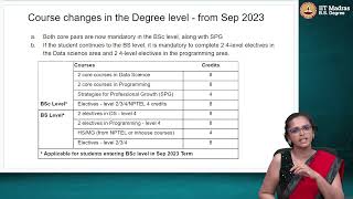 IITM BS  DS Introduction to BS program Degree level [upl. by Allrud]