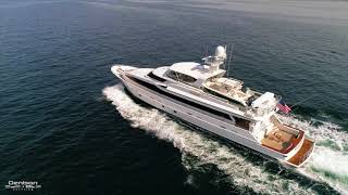 VALKYRIE 120 Crescent Yacht Walkthrough 5500000 [upl. by Bevon130]