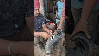 aluminium welding  Turbo line pipe repair welding repair tig welding [upl. by Thunell61]