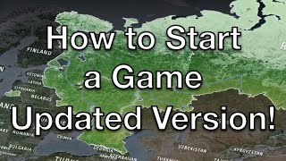 Conflict of Nations WW3  How to Start a Game 2024 version [upl. by Mendel]