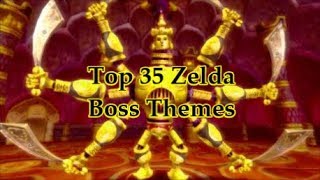 Top 35 Zelda Boss Themes 2018 [upl. by Milore]