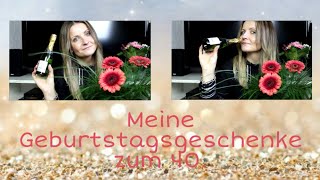 Meine Geburtstagsgeschenke 2019 zum 40 im XXL Format by Meloflori I Dauerwerbesendung [upl. by Heyer526]