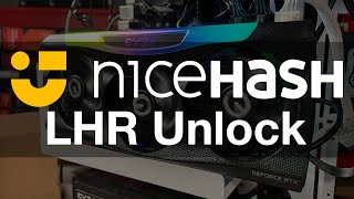 NiceHash LHR Unlock Testing 3060 3060 Ti 3070 Ti 3080 Ti [upl. by Brieta]