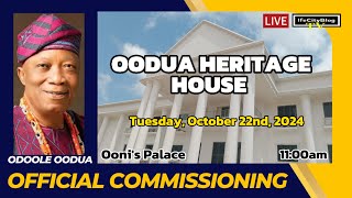 Odoole Oodua Sir Kensington Adebutu Baba Ijebu Commissions Oodua Heritage House at Oonis Palace [upl. by Aliehs]