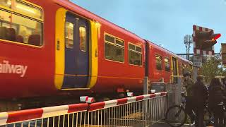 Class 455  South Western Railway  Ashtead Station  28th October 2024 [upl. by Ku]