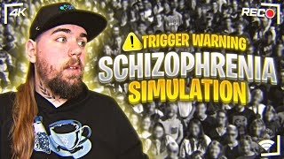 Schizophrenia Simulation Auditory Hallucinations [upl. by Ladnor]