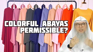 Can muslim women wear colourful abaya  burqa  Assim al hakeem [upl. by Megen]