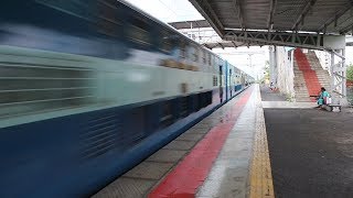 Only Double Decker Fast Passenger of Indian Railways  Valsad Mumbai Fast Passenger [upl. by Aihtiekal811]