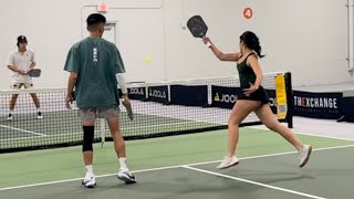 35  HalleyAddison vs NeelyRaggs  Paddle Battle 2024  The Exchange Pickleball [upl. by Surad528]