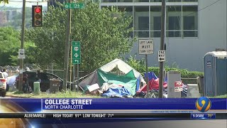 Local nonprofit works to protect Charlotte’s homeless population ahead of RNC [upl. by Paff]