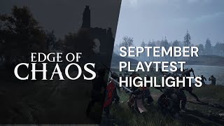 Edge of Chaos  September Playtest Highlights [upl. by Susannah90]