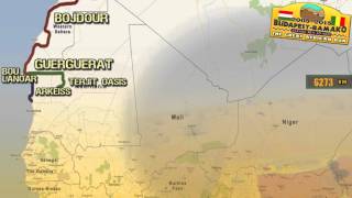 BudapestBamako 2015 Planned Route  BudapestBamako 2015 útvonal [upl. by Beverley190]