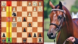 A Stunning Arabian Mate By The First Undisputed World Chess Champion [upl. by Geof]