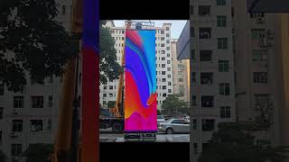 Look at onumen technology！A big wave of LED folding screen is coming onumen ledscreen leddisplay [upl. by Tinaret]