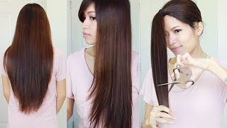 The Best Hair Hack ♥ How to Cut amp Layer Your Hair at Home [upl. by Artimid]