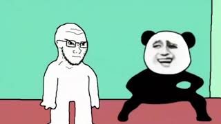 Wojak gets angry on chinese panda viral trending [upl. by Narod]