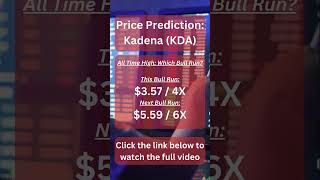 Kadena KDA Price Prediction News amp Major Updates shorts crypto cryptocurrencies [upl. by Quillon140]