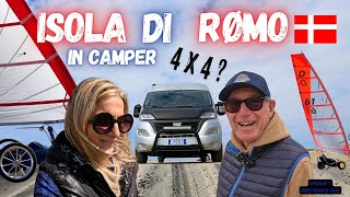 🇩🇰DANIMARCA ISOLA DI RØMO IN CAMPER  CON O SENZA 4X4 🚐4K VIAGGIO VERSO CAPO NORD [upl. by Ashla]