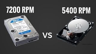 HDD  7200rpm vs 5400rpm  HD [upl. by Yurt]