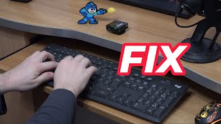 How to fix wireless keyboard lag [upl. by Nerot391]